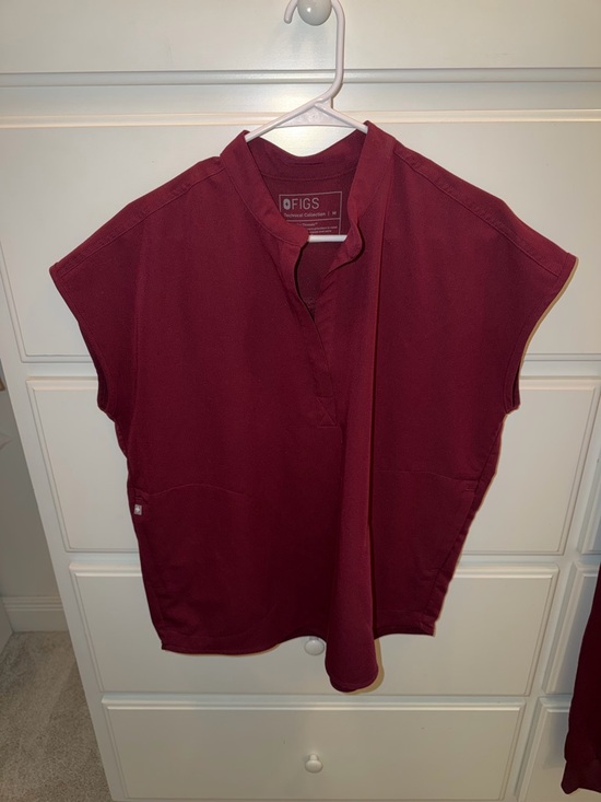 Figs Other - Figs rafaela scrub set - burgundy